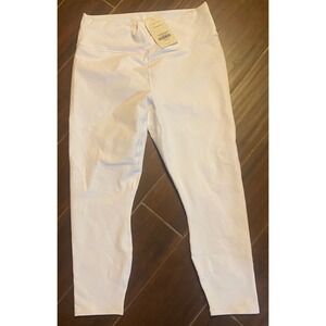 Fabletics Define High-Waisted 7/8 Leggings Women's XXL White NWT
